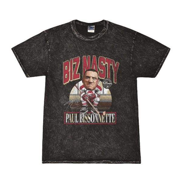 Spittin Chiclets x NHL Alumni Association Biz Nasty Mineral Wash Tee For Sale