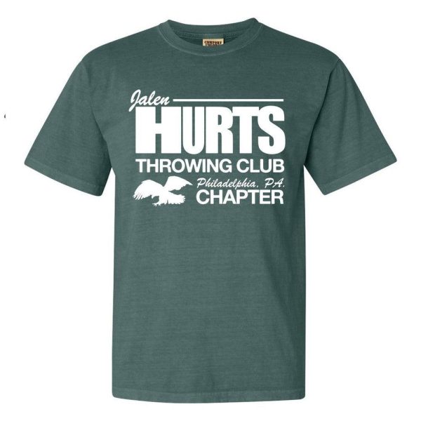 Hurts Throwing Club Tee Online Hot Sale