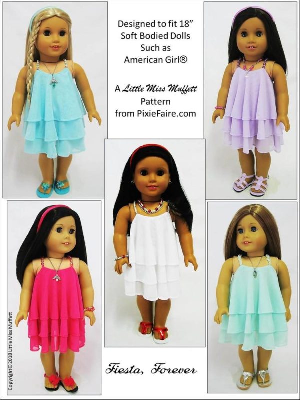 Fiesta, Forever 18  Doll Clothes Pattern Online Hot Sale - Image 2