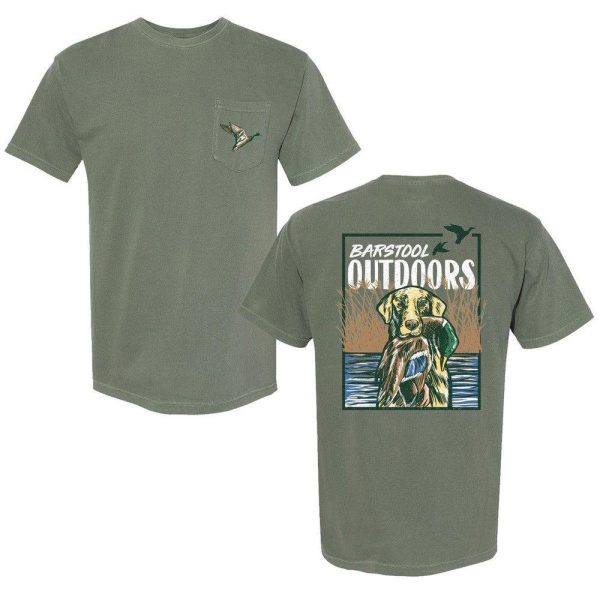 Barstool Outdoors Duck Hunt Pocket Tee Fashion
