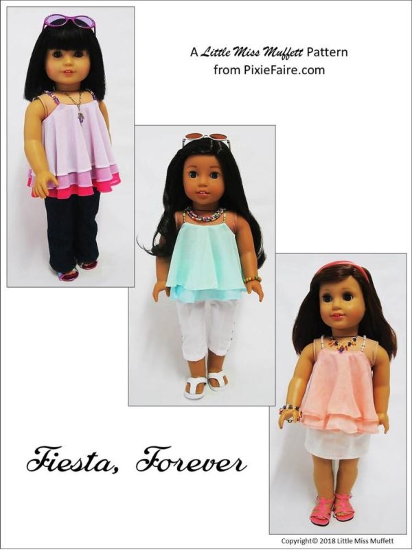 Fiesta, Forever 18  Doll Clothes Pattern Online Hot Sale - Image 3