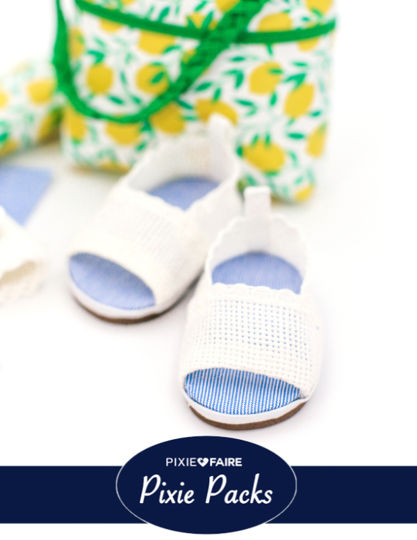 Pixie Packs Summertime Stroll Bag & Shoe Kit SHAPE 1 For Cheap - Image 5