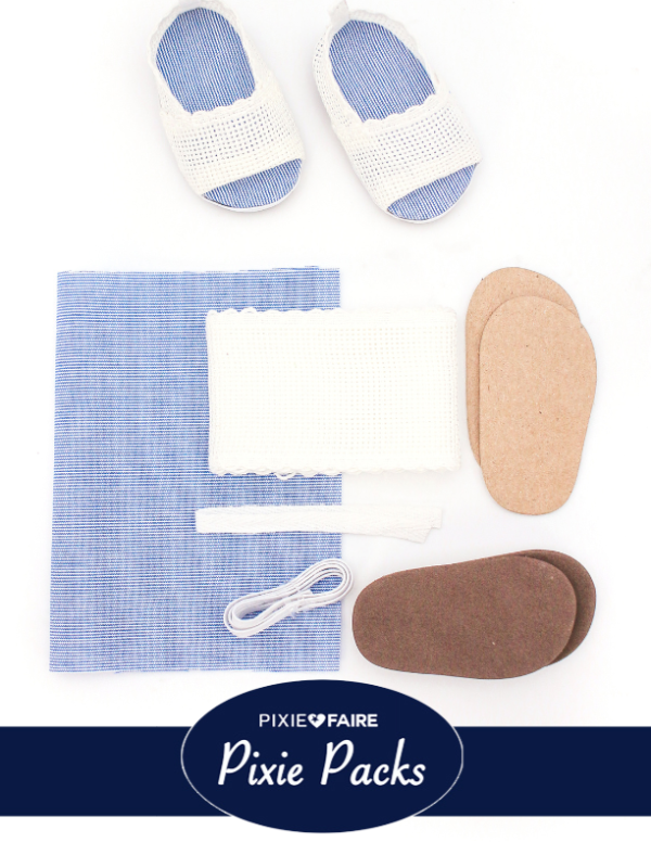 Pixie Packs Summertime Stroll Bag & Shoe Kit SHAPE 1 For Cheap - Image 3