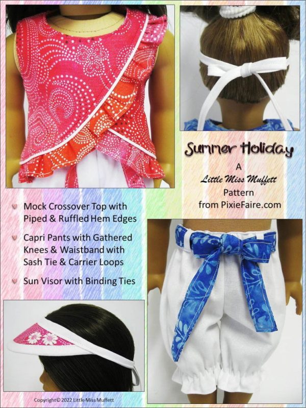 Summer Holiday Pattern For 18 Inch Dolls Hot on Sale - Image 4
